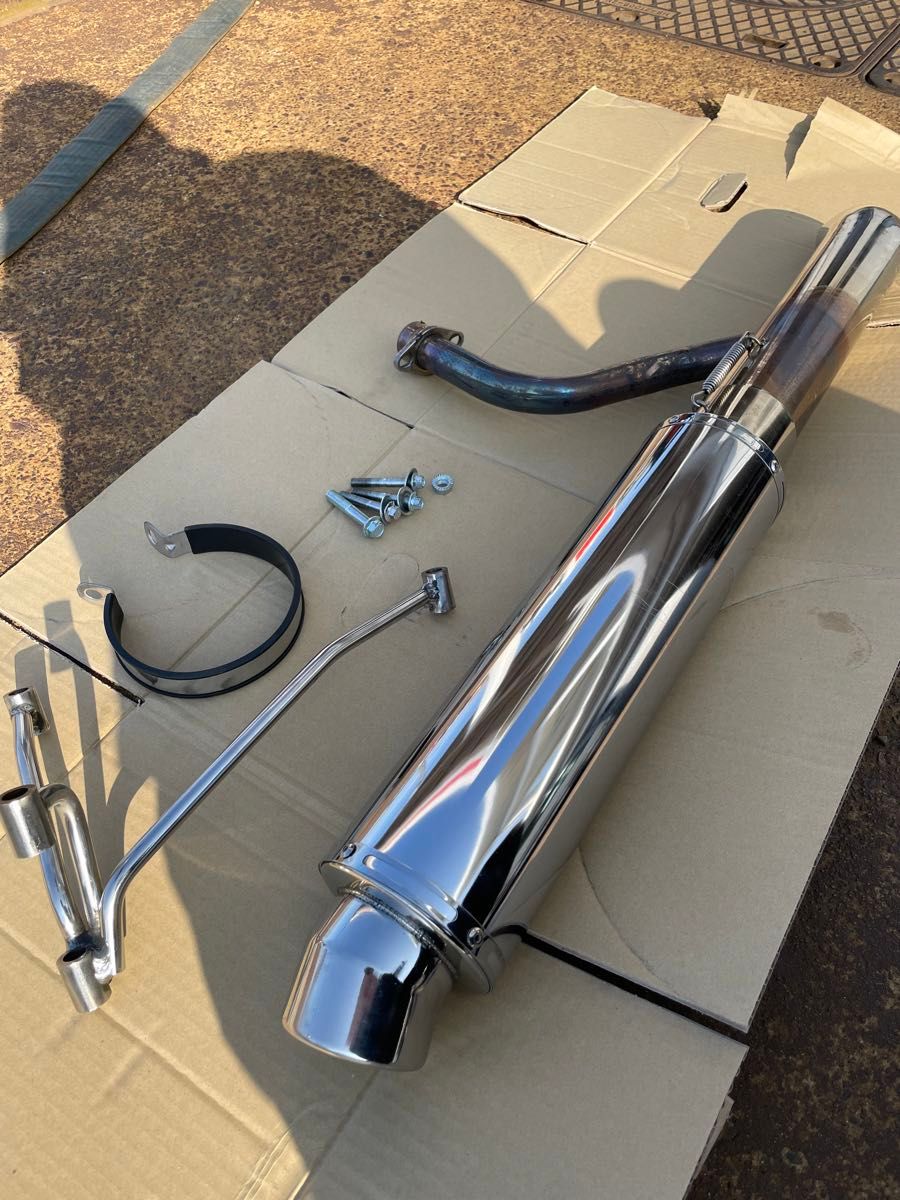 ホンダ フュージョン マフラー MF02 社外マフラー ステンレス 重低音