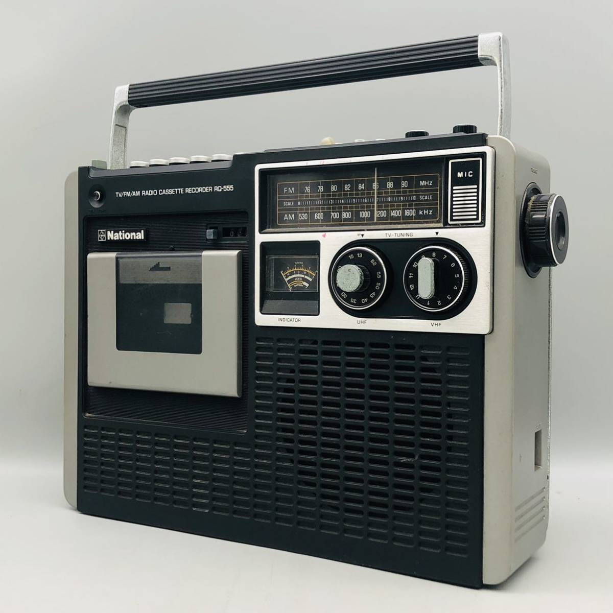 O-2050】National TV付ラジカセ TR-3010 ジャンク O-2050】National TV