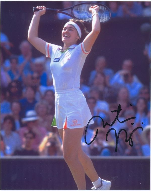 Yahoo!オークション - Martina Hingisマルチナ・ヒンギス 直筆サイン写