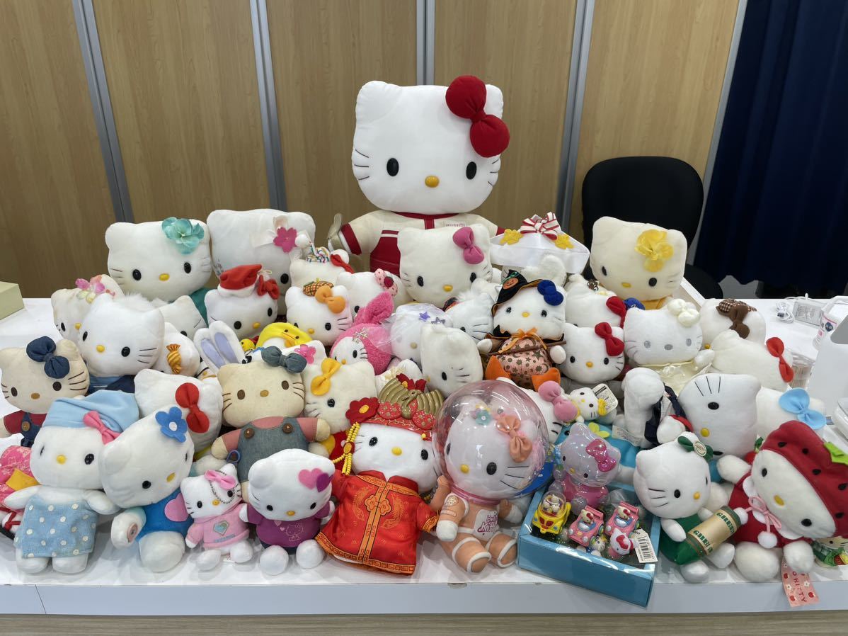 Yahoo!オークション - ハローキティ レア ぬいぐるみ マスコット ご当