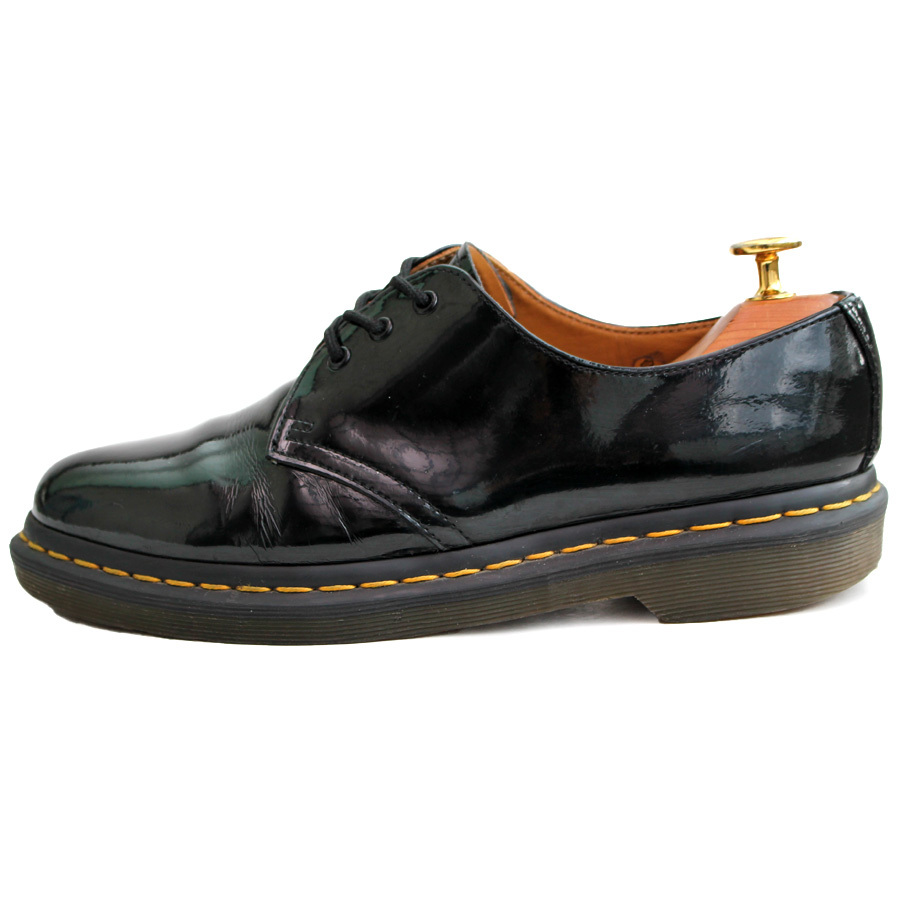 Dr MARTENS ドクターマーチン 3ホールシューズ UK6＝25 1461 パテント
