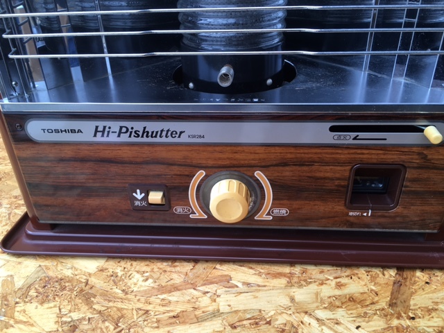 Yahoo!オークション - 東芝石油ストーブ Hi Pishutter ハイピシャッタ