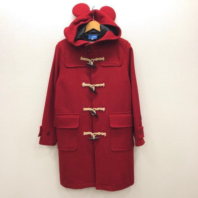 せ050】日本製 TOKYO Disney RESORT×Harris Tweed ダッフルコート M