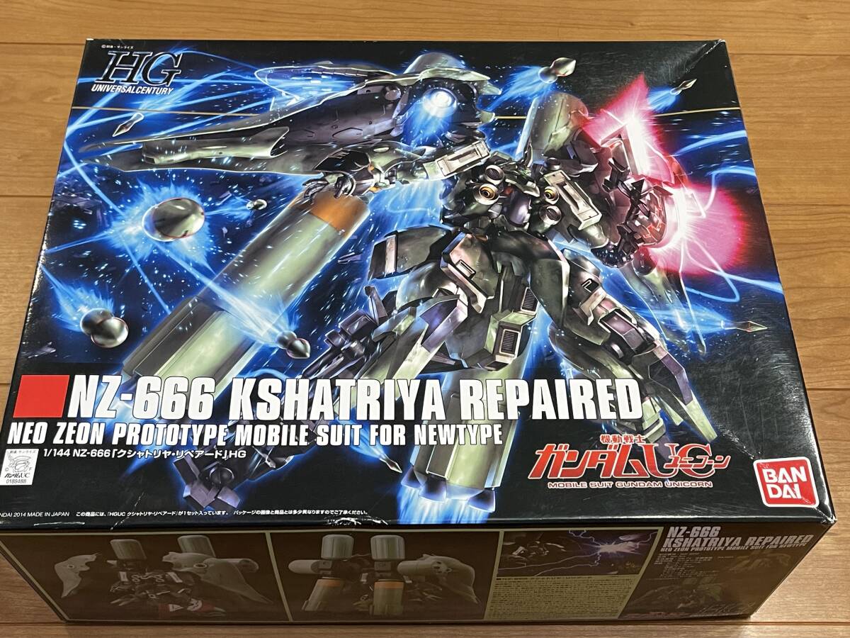 Yahoo!オークション - 未開封 HGUC 1/144 クシャトリヤ・リペアード HG