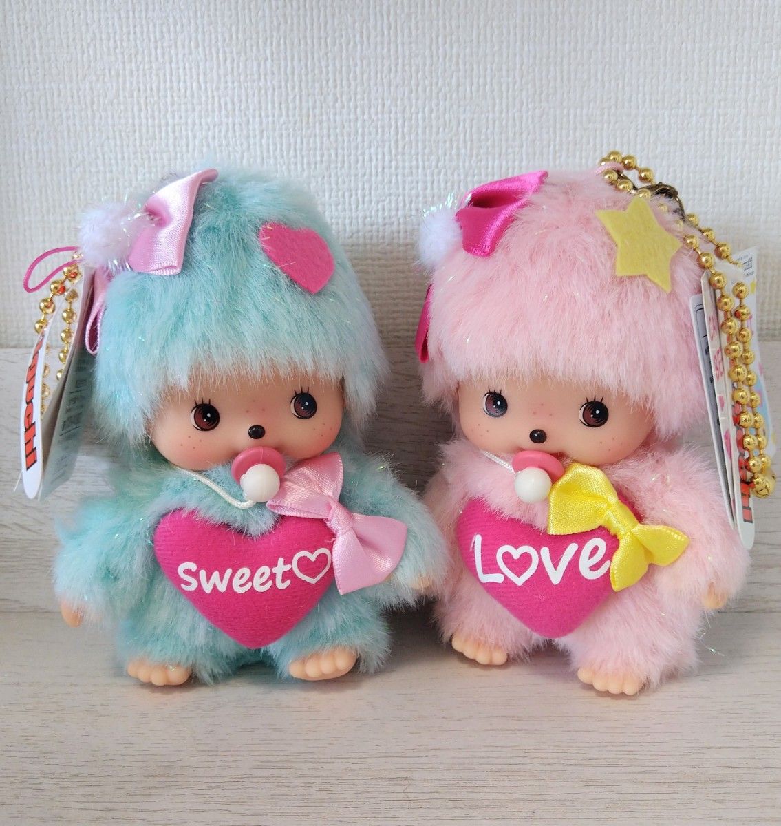 新品 ベビチッチ バッグチャーム モンチッチ 2個セット 294310 20