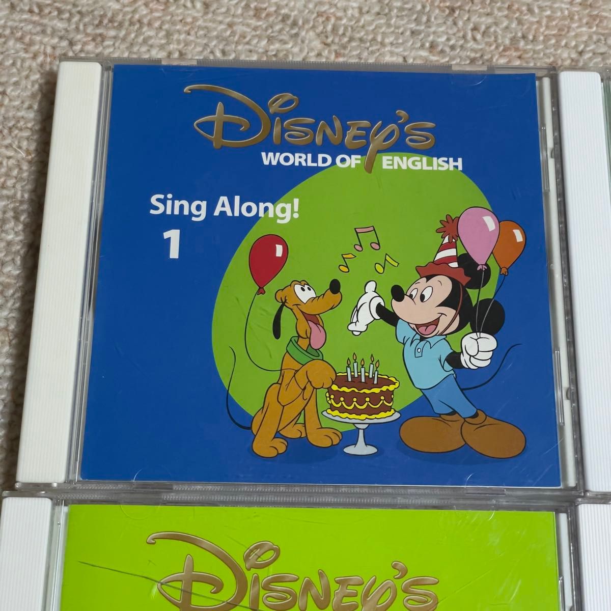 ディズニー英語システム DWE シングアロング Sing Along CD 4枚セット