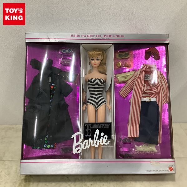 Yahoo!オークション - 1円〜 未開封 マテル Barbie 35th Anniversary O