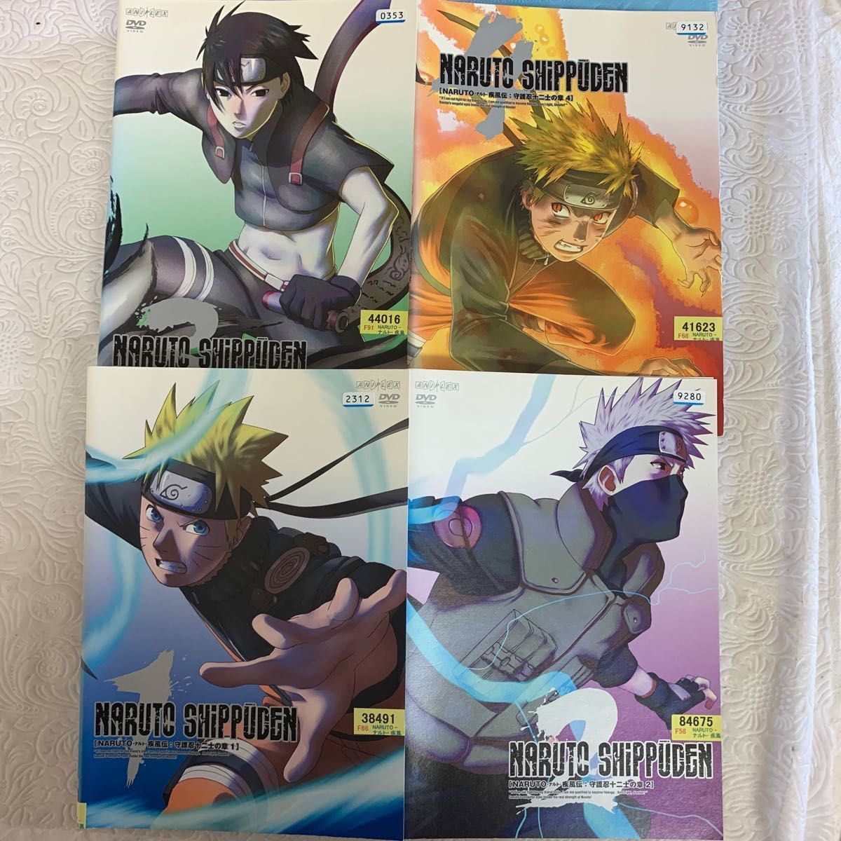 NARUTO ナルト 疾風伝 5作品 DVD 風影奪還の章/遥かなる再会の章/守護