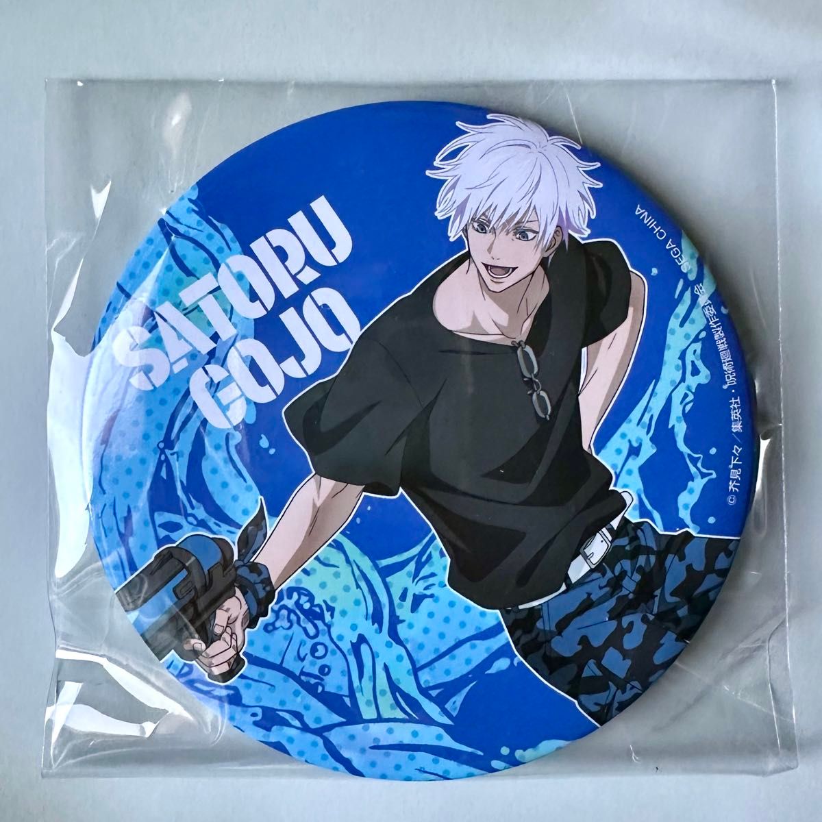 呪術廻戦 セガラッキーくじ SPLASH × BATTLE K賞缶バッジ 五条悟