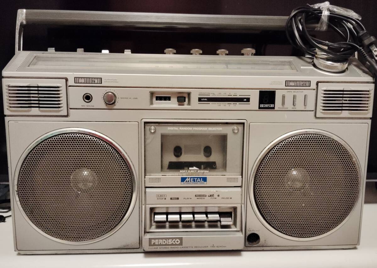 Yahoo!オークション - 昭和レトロ HITACHI TRK 8240 RM FM/AM ステレ