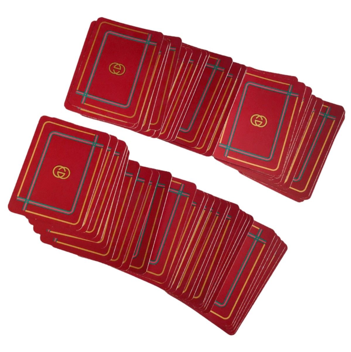 レア 希少 GUCCI グッチ オールドグッチ トランプ 赤 ハイブランド