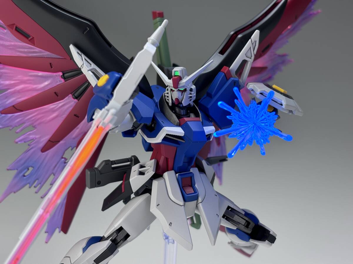 Yahoo!オークション - HGCE 1/144 デスティニーガンダム 塗装完成品 関