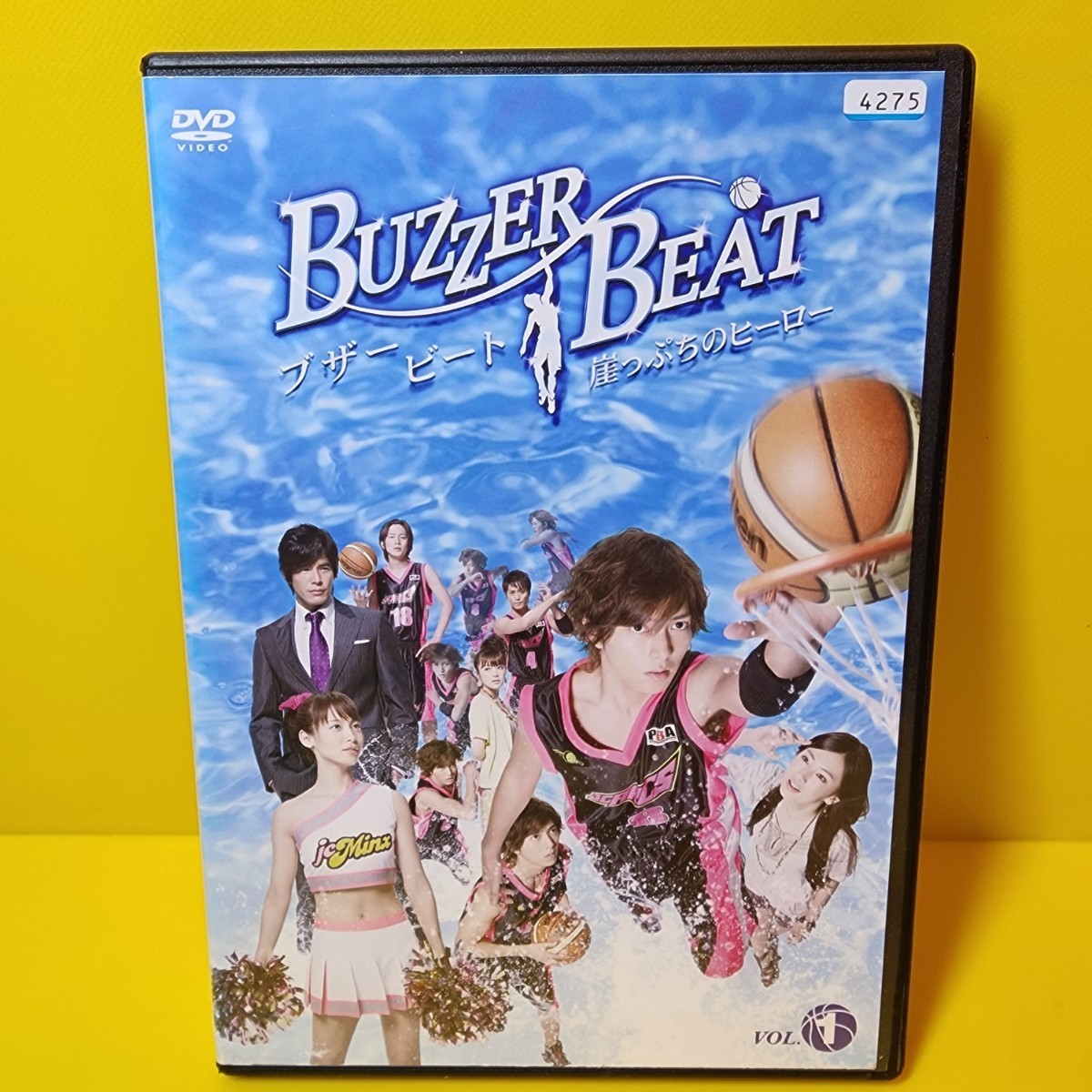 新品ケース交換済み ブザー・ビート～崖っぷちのヒーロー～DVD 全6巻