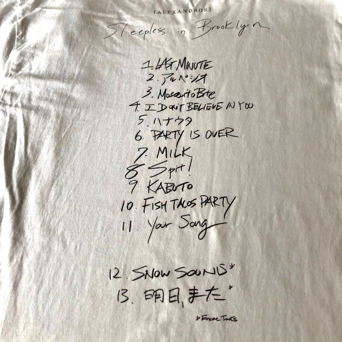 ALEXANDROS] アルバム Sleepless in Brooklyn [完全生産限定盤] 付属品