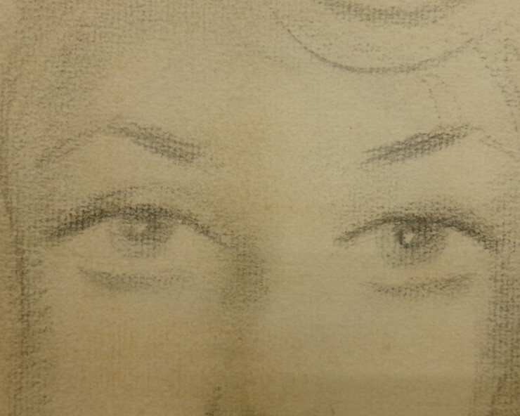 Yahoo!オークション - 【真作】 東郷青児『デッサン』Paris62 滞欧作