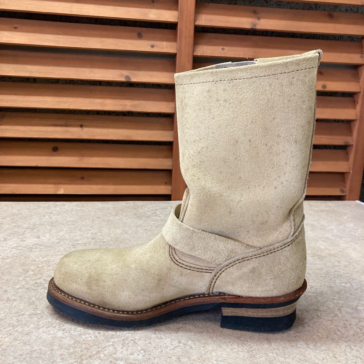 N 160【RED WING レッドウィング】2011年製 8268 スエード エンジニア