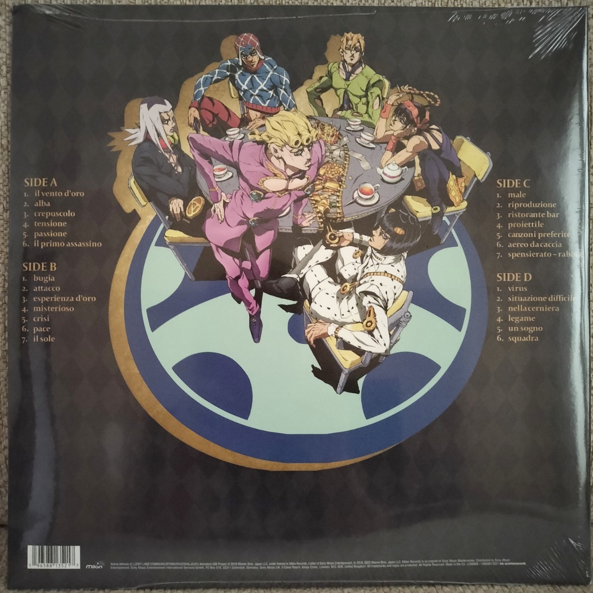 新品】ジョジョの奇妙な冒険 黄金の風 サウンドトラック O S T