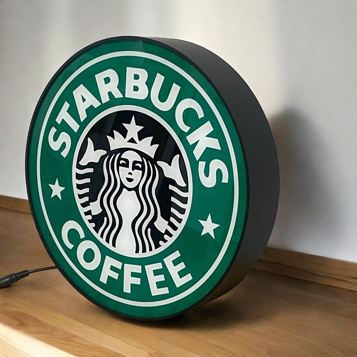 スターバックス 旧ロゴ看板ライトレプリカ 新品未使用 Starbucks
