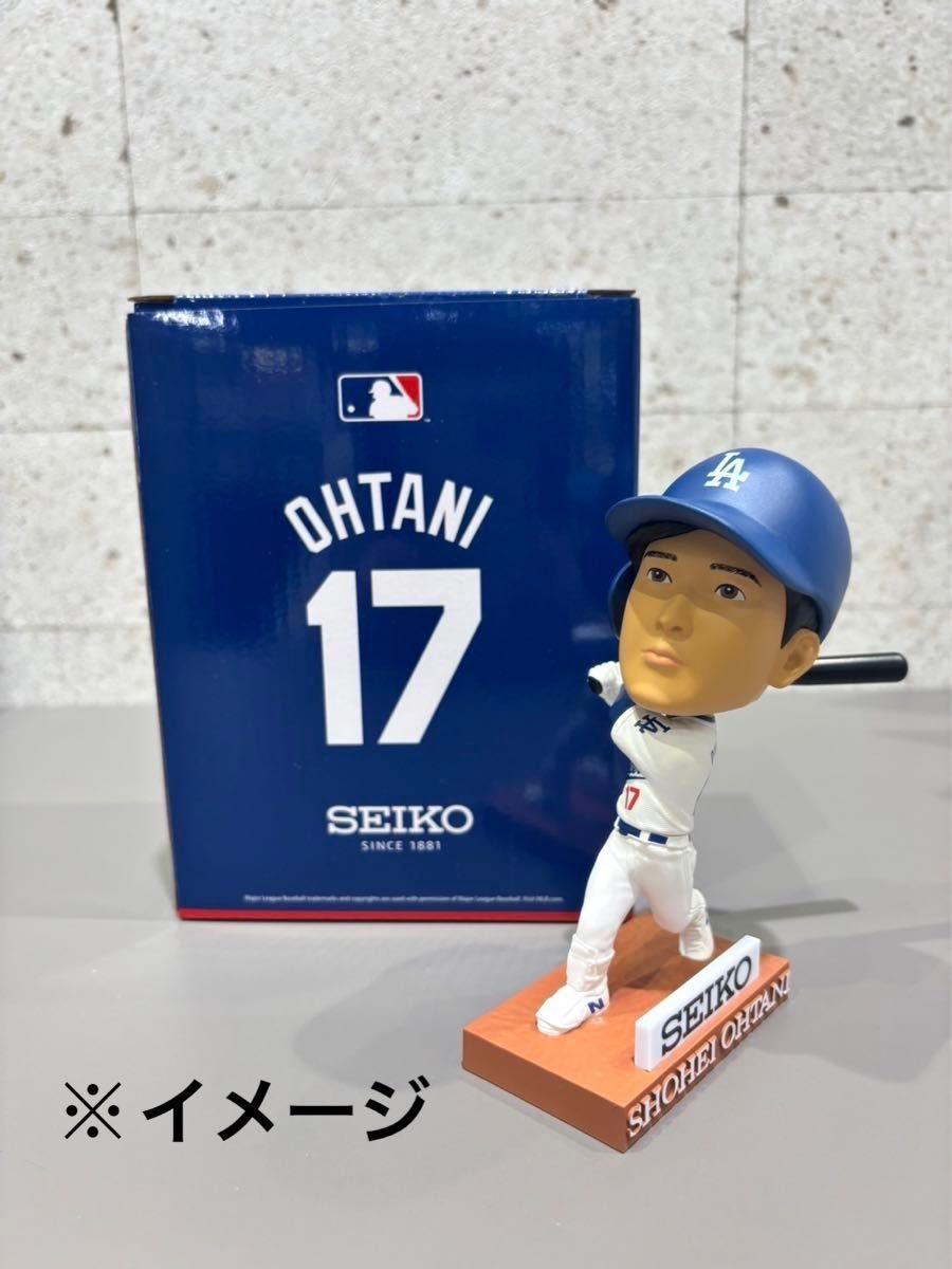 大谷翔平 SEIKO 購入者限定 ボブルヘッド ドジャース ボブルヘッド大谷