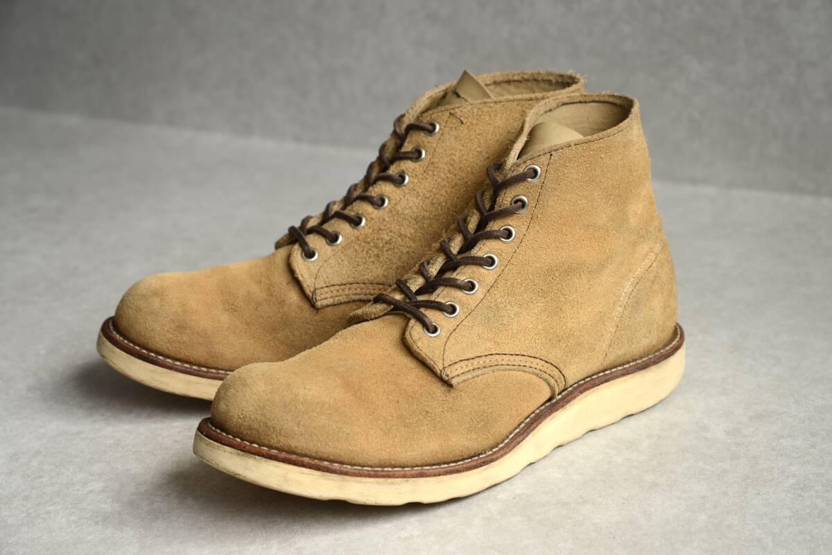 90s 四角犬タグ】【size10E】廃盤 99年製 レッドウィング 8167