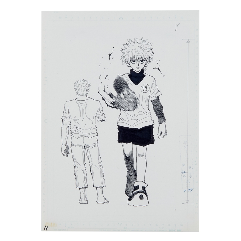 HUNTER×HUNTER まるごと複製原稿セット No 021／決着＆No 063