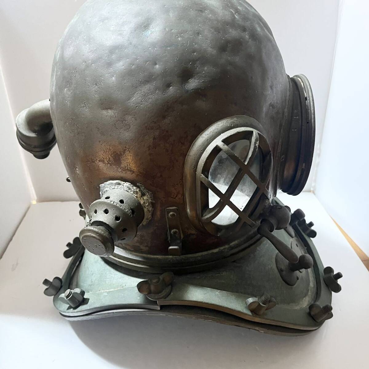 東亜潜水機株式会社 東京南千住 潜水用ヘルメット 潜水帽 真鍮製