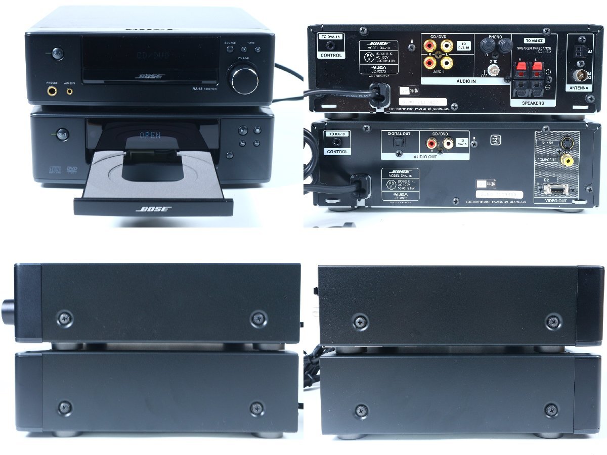 BOSE ボーズ AM-5III + RA-18⁄DVA-18 BOSE AMS-1 IV American Sound System