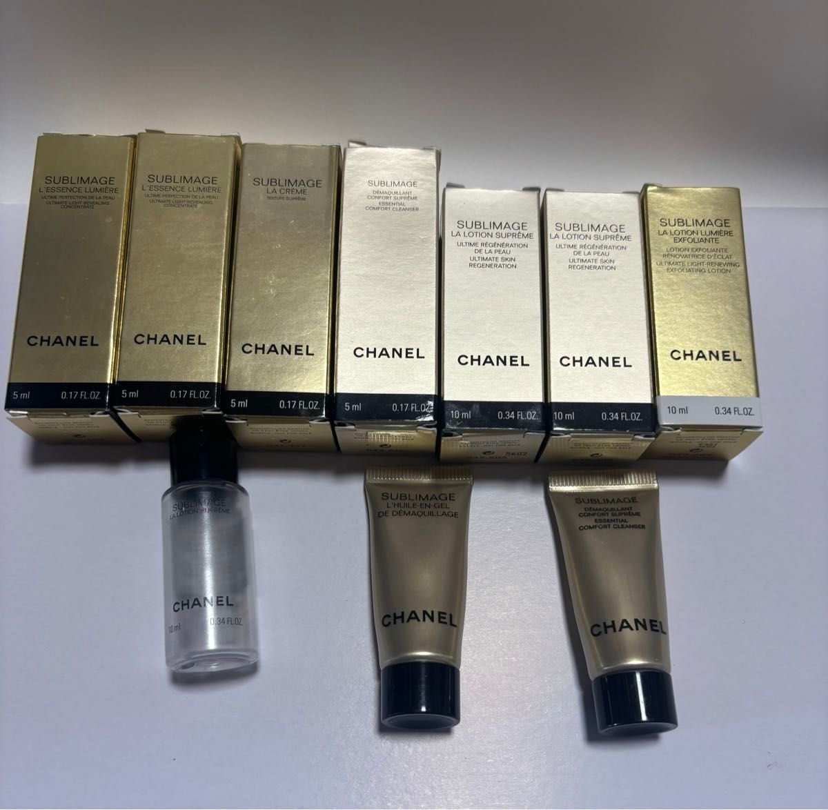シャネル サブリマージュ サンプル容器 空箱 からばこ CHANELコスメ