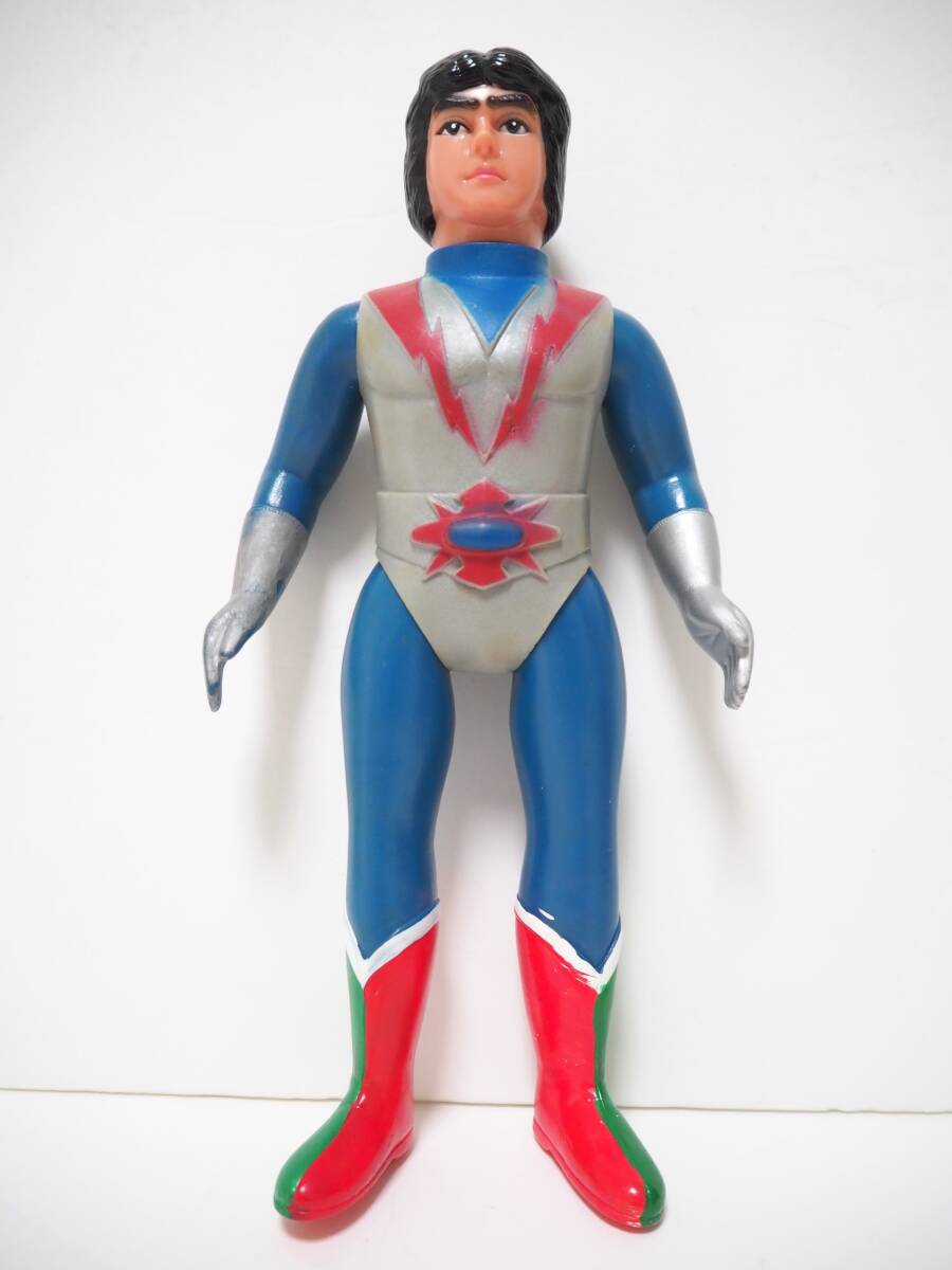 Yahoo!オークション - 流星人間ゾーン ソフビ 面取れ 旧バンダイ 東宝