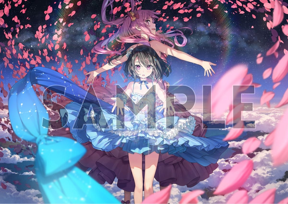 カントク 直筆サイン入り くるしず複製原画 Spica 額装品 A3サイズ 5年