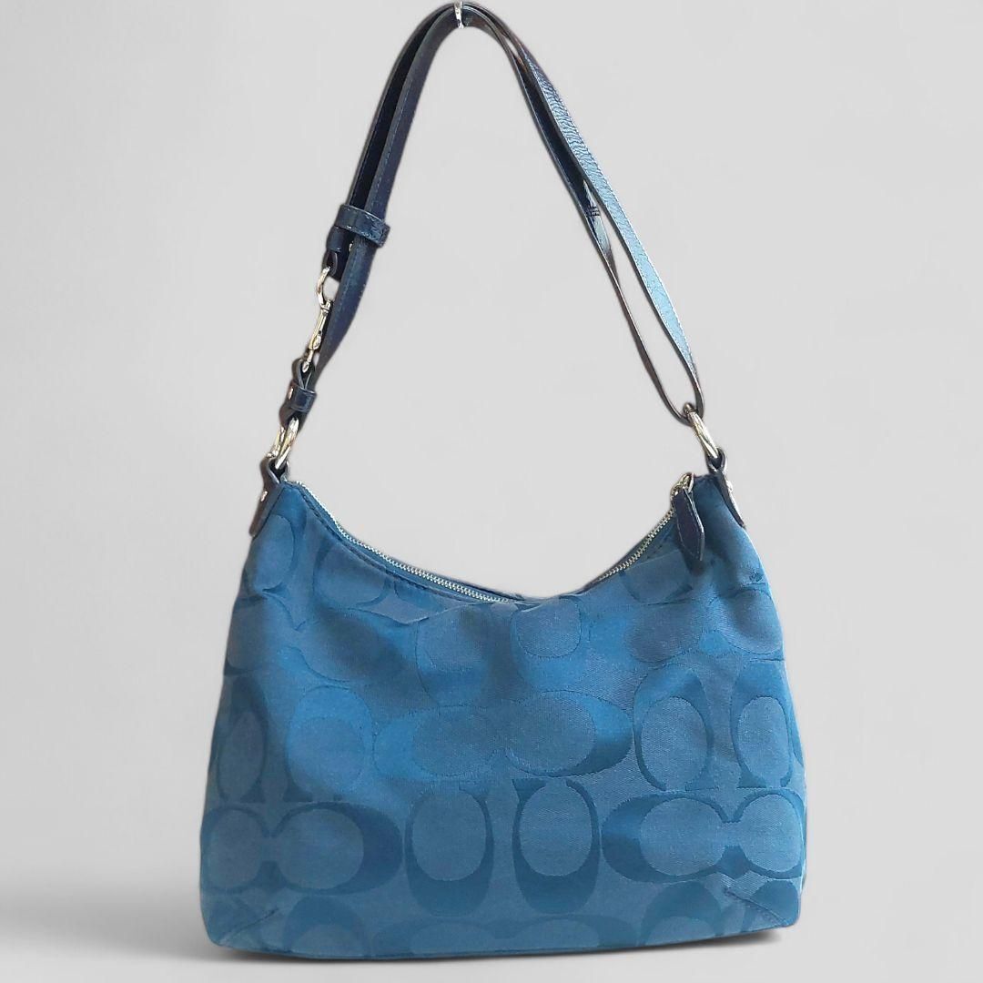 極美品 COACH コーチ ソーホー シグネチャー ショルダーバッグ