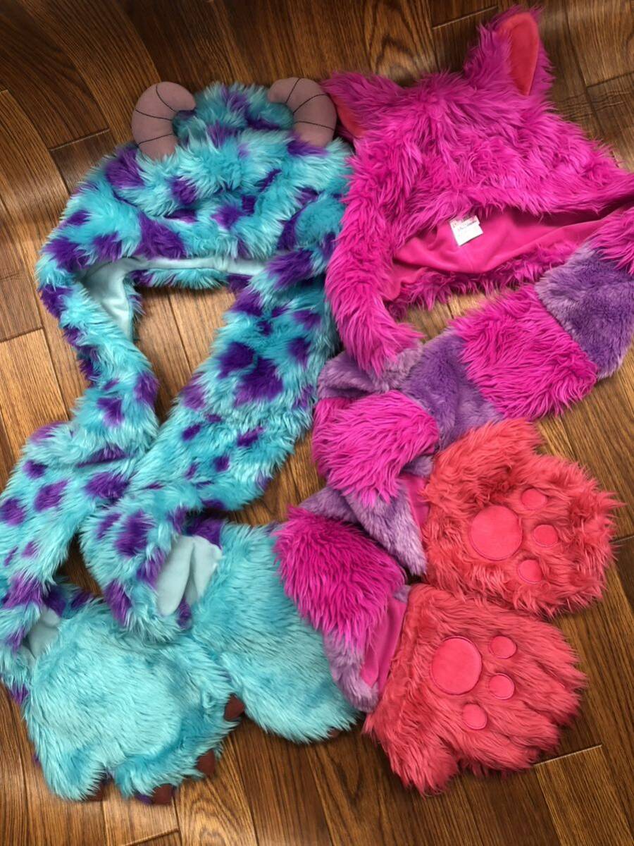 2個セット チシャ猫 サリー ファンキャップ マフラー 被り物 TDL TDS