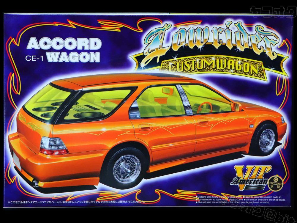 Yahoo!オークション - 【アオシマ】1/24 ホンダ アコードワゴン ローラ
