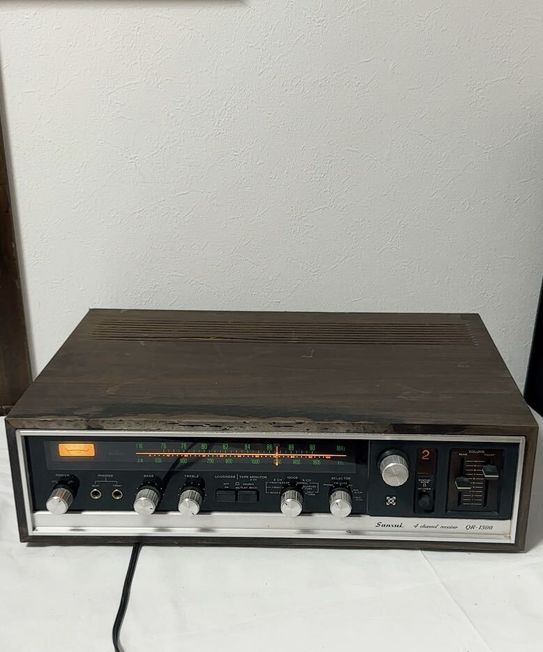 サンスイ SM-80 管球式チューナーアンプレシーバー 真空管アンプ(a47