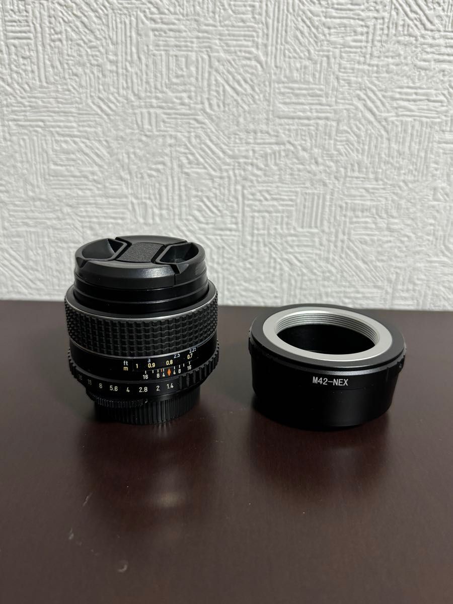 SMC Takumar 50mm F1 4 SONY Eマウント アダプター セット オールド