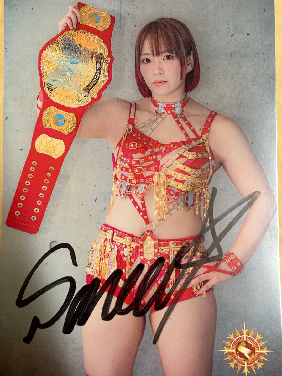 女子プロレス Sareee（サリー）マリーゴールド チャンピオン 記念 5種