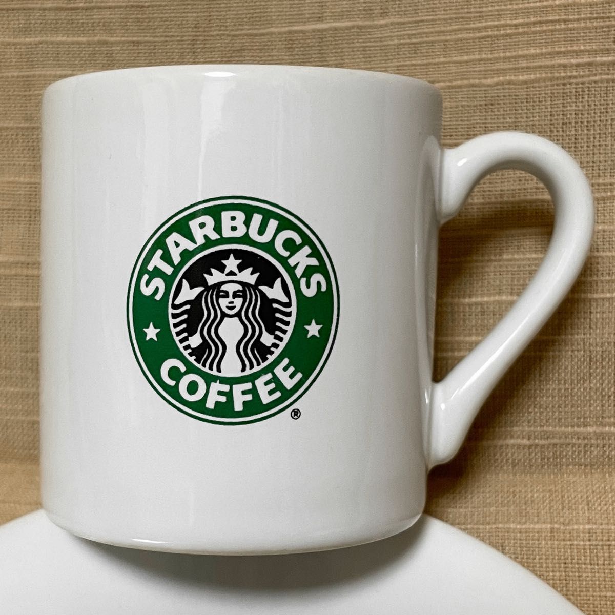 旧ロゴ スターバックス デミタスカップ & ソーサー コーヒー スタバ