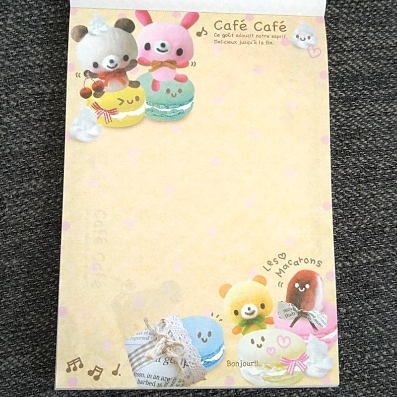 平成レトロ Cafe Cafe ボリュームメモ カミオジャパン｜Yahoo!フリマ