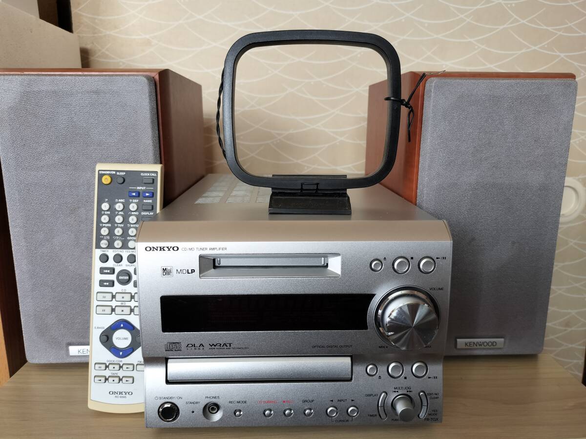 ONKYO FR-7GX オンキョー オンキョウ CD⁄MDシステムコンポ(MD