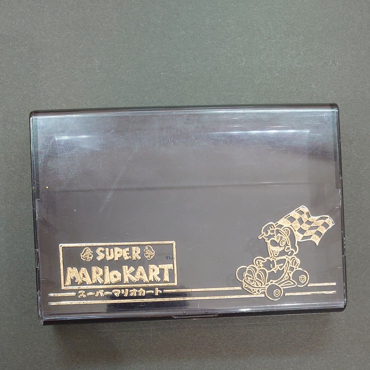 スーパー ファミコン マリオカート プラスチック カセット ソフト
