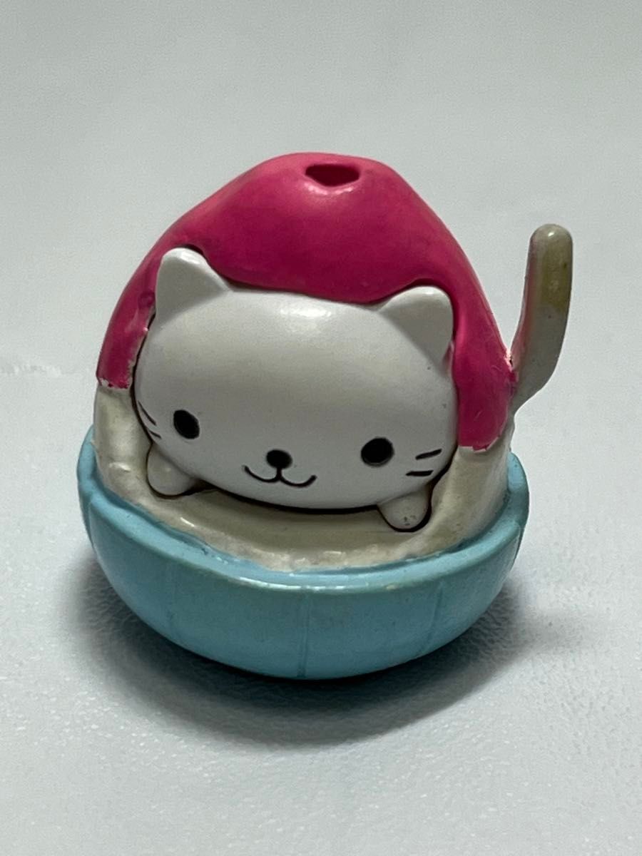 にゃんにゃんにゃんこ かき氷 いちご氷 ストラップ サンエックス