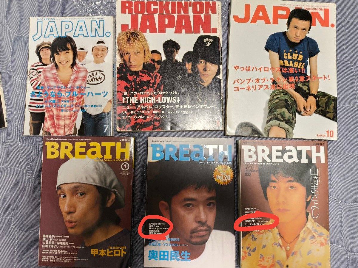 28冊 美品 ブルーハーツ ハイロウズ クロマニヨンズ 甲本ヒロト 真島