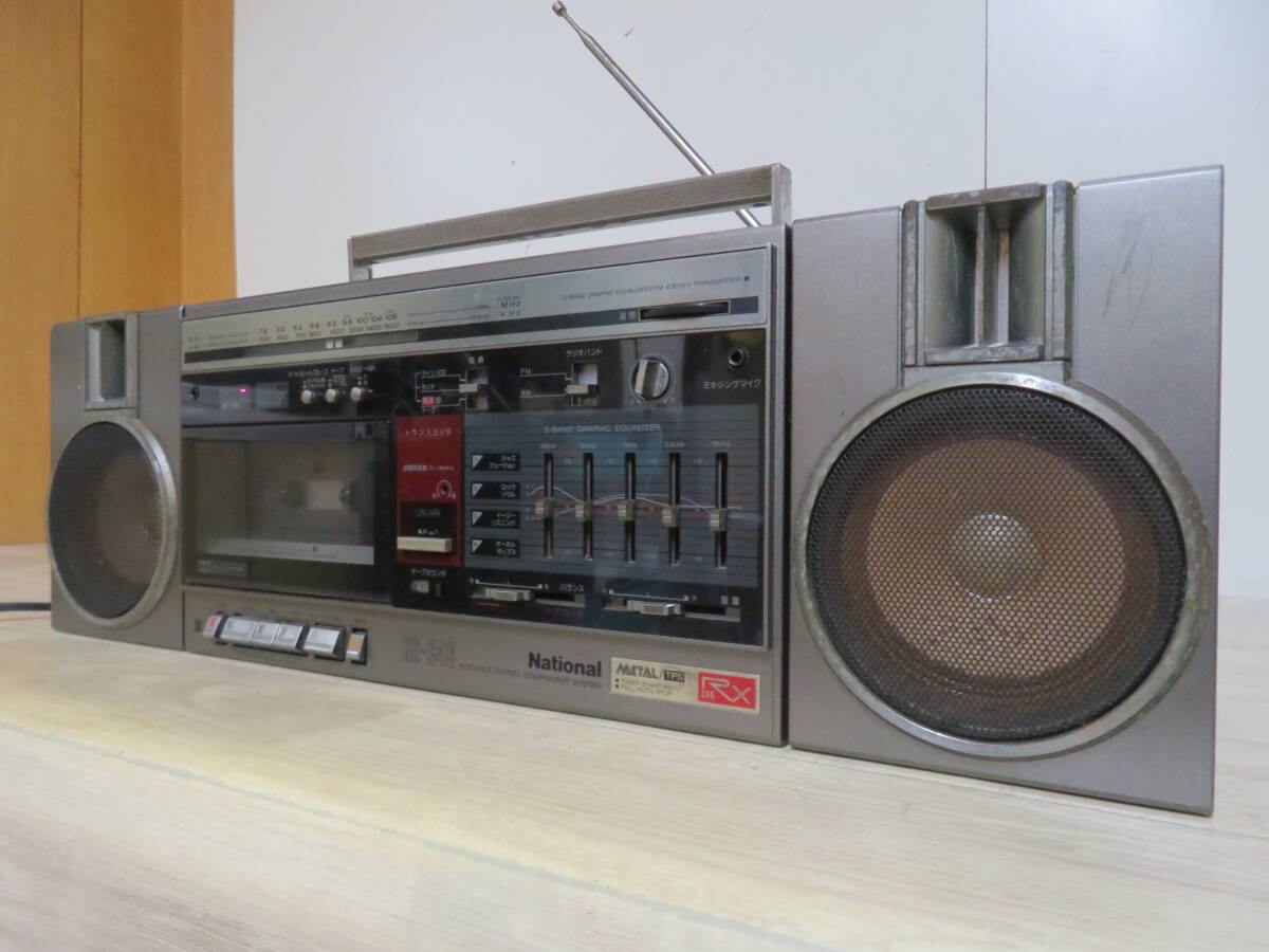 Yahoo!オークション - National ナショナル RX-C46 ラジオ カセット レ