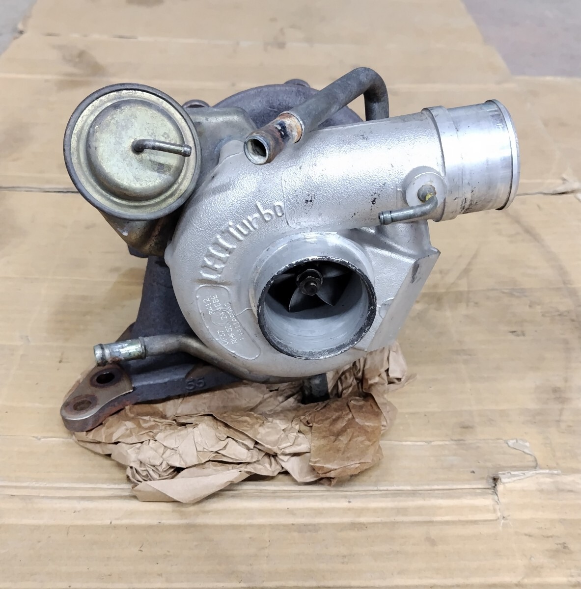 インプレッサ WRX STI GDB 純正 タービン IHI Turbo VF37 ツイン