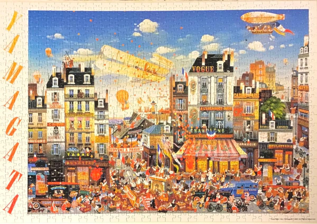 ジグソーパズル 1000ピース ヒロ・ヤマガタ 『ライト兄弟』｜Yahoo