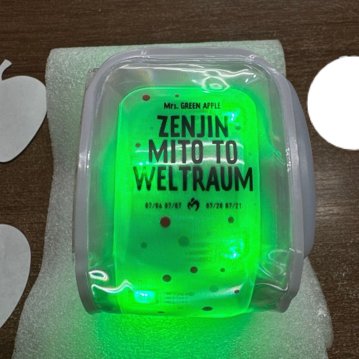 ミセスグリーンアップル ライトバンド ゼンジン｜Yahoo!フリマ（旧