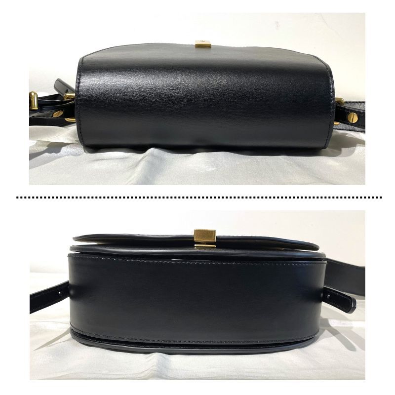 美品】POLO Ralph Lauren ポロ ラルフローレン ID レザー サドルバッグ