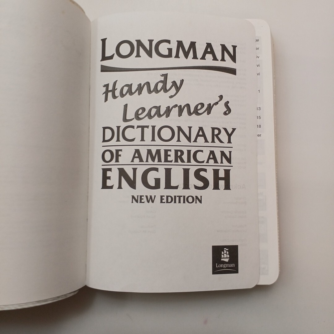 zaa-620 ロングマン ハンディ学習者向けアメリカ英語辞典Longman Handy