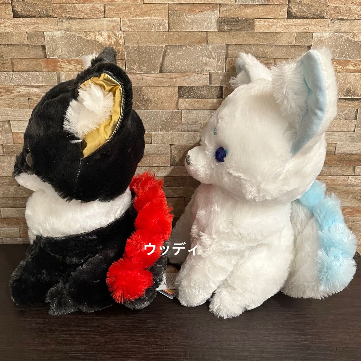 ちょコンとキツネ 九尾 ウルトラBIG ぬいぐるみ きんつば せっか 2点