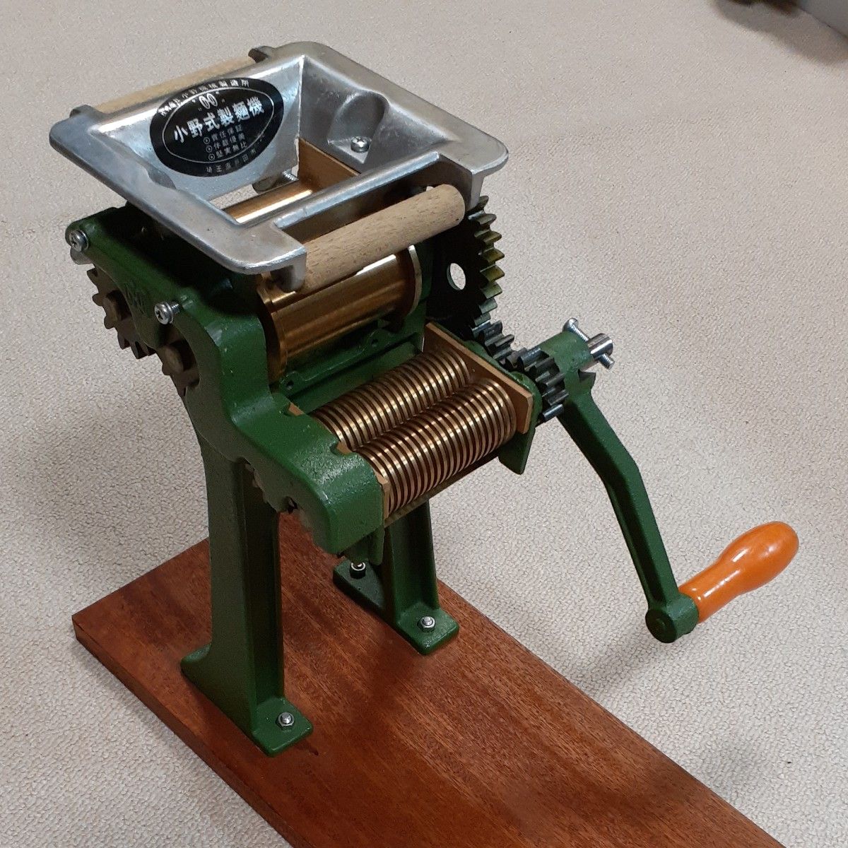 小野式製麺機1型 片刃 2 2mm レストア品｜Yahoo!フリマ（旧PayPayフリマ）